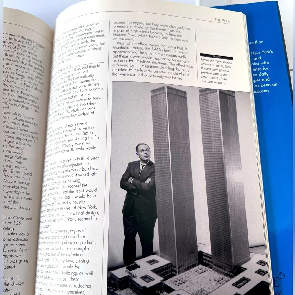 “The World Trade Center A Tribute” a Hardcover Coffee Table Book by Bill Harris.